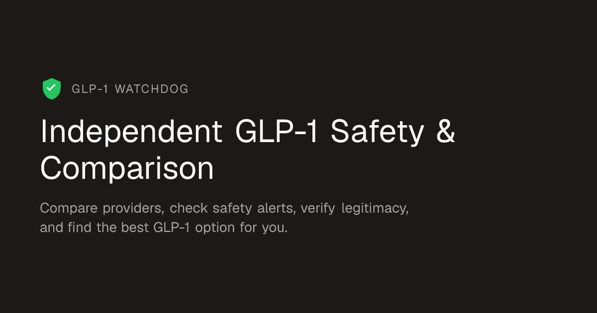 GLP-1 FDA Safety Alerts & Warnings — 2026 Tracker | GLP1 Watchdog